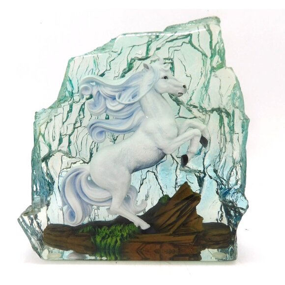 Westland Other - Westland Acrylic 3D Unicorn Paper Weight 5" X 5.25" preowned